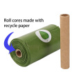Disposable earth friendly recycled compostable custom print fully bio free sample dog poop deodorizing bag with handle